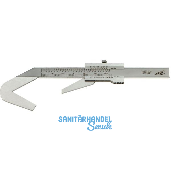 HELIOS PREISSER Messschieber 3-Punkt mit Feststellschraube Messbereich 4-40 mm