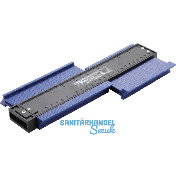 BGS Konturenlehre Kunststoff 250 mm mit Magnet