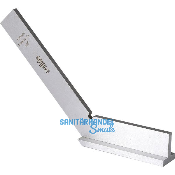 Gehrungswinkel 135 Grad DIN875-2 mit Anschlag Schenkell�nge 120 x 80 mm