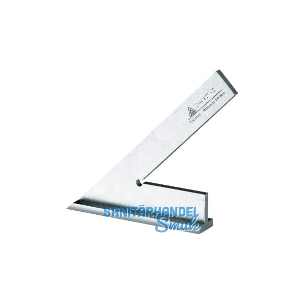 Gehrungswinkel 45 Grad DIN875-2 mit Anschlag Schenkell�nge 120 x 80 mm