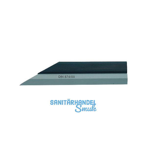 Pr�zisions Haarlineal DIN874-00 L�nge 100 mm Querschnitt 20x5