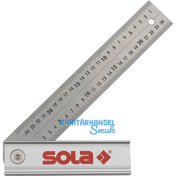 SOLA Gehrungswinkel Quattro mit 45�/90�/135� Gehrungsanschlag 250 x 170 mm