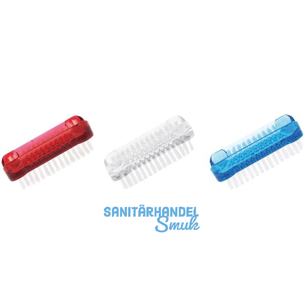 MASTA Nagelb�rste Nylon verschiedenf�rbig doppelt L�nge 9 cm