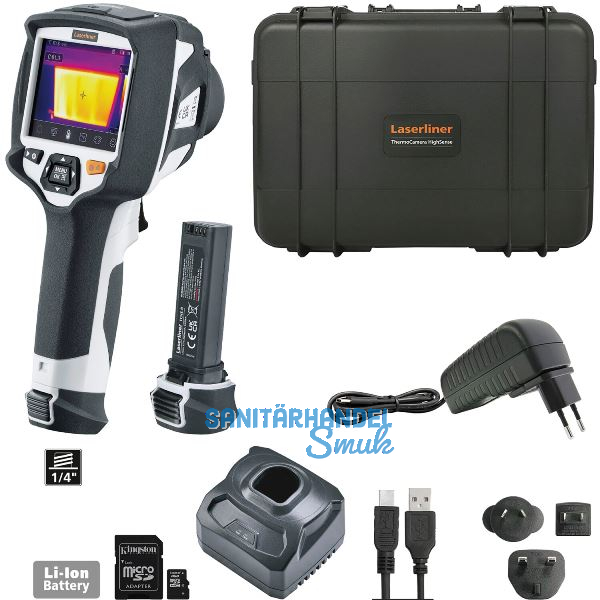 LASERLINER W�rmebildkamera ThermoCamera HighSense Pro 3,7 V 2,6 Ah Li-Ion