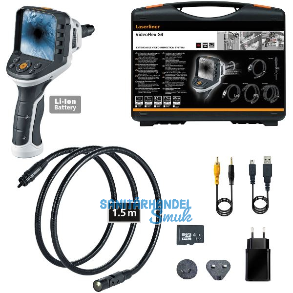 LASERLINER Video-Inspektionskamera VideoFlex G4 Vario