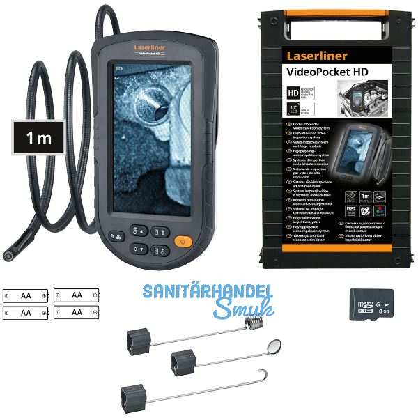 LASERLINER Video-Inspektionssystem VideoPocket HD