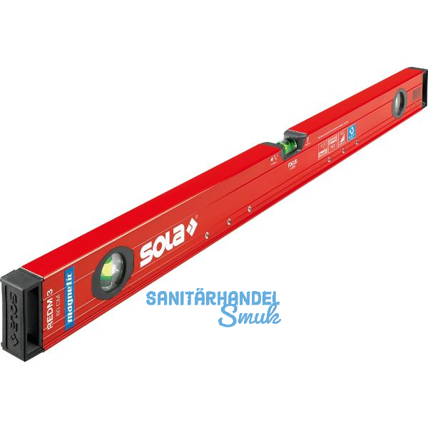 SOLA Alu Magnet-Wasserwaage REDM L�nge 600 mm