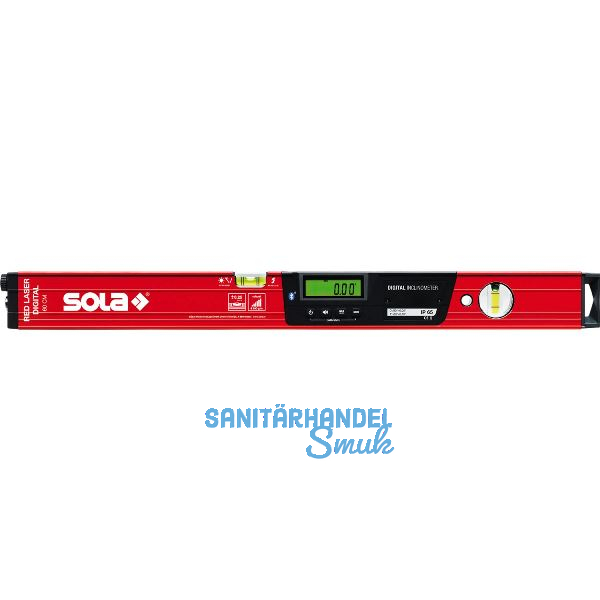 SOLA Elektronische Wasserwaage RED 60 Laser digital L�nge 600 mm