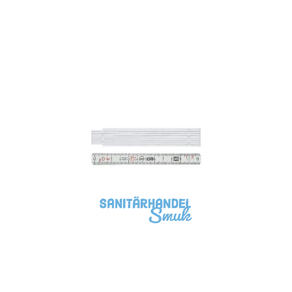 WIHA Kunststoff Gliederma�stab 10 Glieder 2 m EG-Pr�fzeichen Genauigkeit III