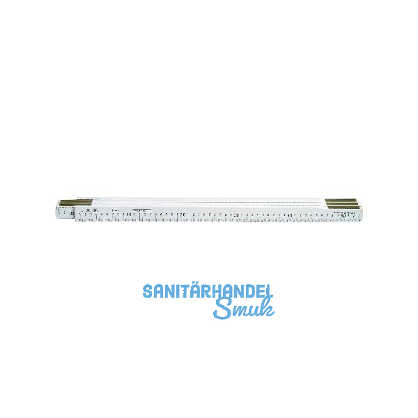 Spezial-Holz-Gliederma�stab 6 Glieder mit Feder 3 m