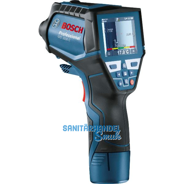 BOSCH Thermodetektor GIS 1000 C f�r Temperatur u. Feuchtigkeitsmessungen
