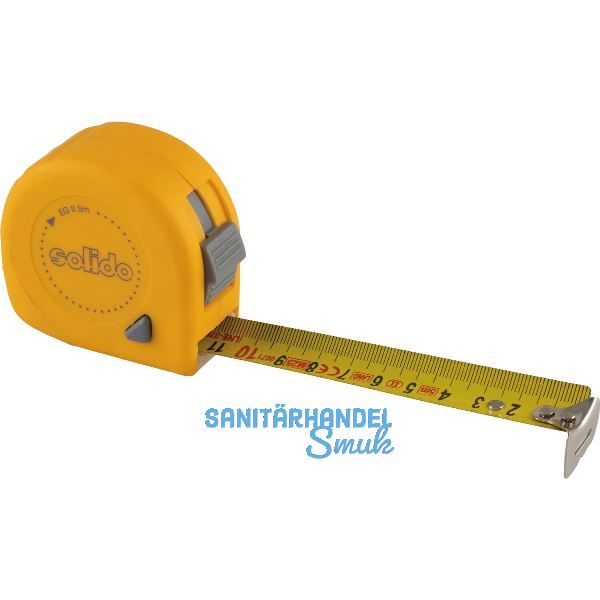 SOLIDO Rollbandma� 5 m x 25 mm EG-Pr�fzeichen Genauigkeit II