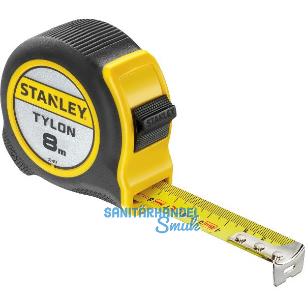 STANLEY Rollbandma� Tylon 8 m EG-Pr�fzeichen Genauigkeit II