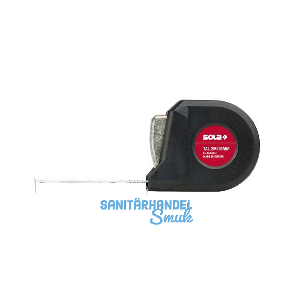 SOLA Anrei�lehre Talmeter 3 m EG-Pr�fzeichen Genauigkeit II