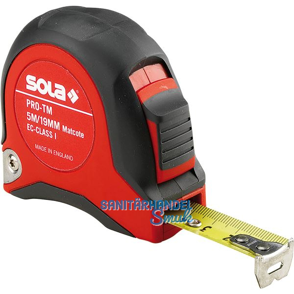 SOLA Rollbandma� Pro-TM 8 m EG-Pr�fzeichen Genauigkeit I