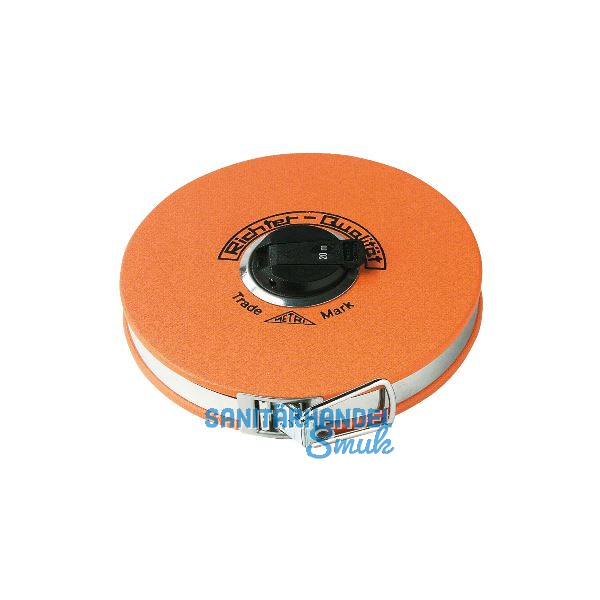 RICHTER Glasfaserma�band Metri 20 m in Kapsel Anfang A Genauigkeit II