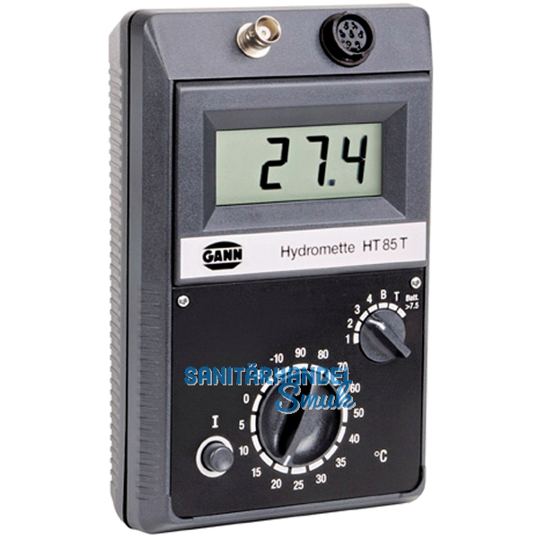 GANN Hydromette HT 85 T Messbereich Holz 4-100%, Bau 0-80 Digit