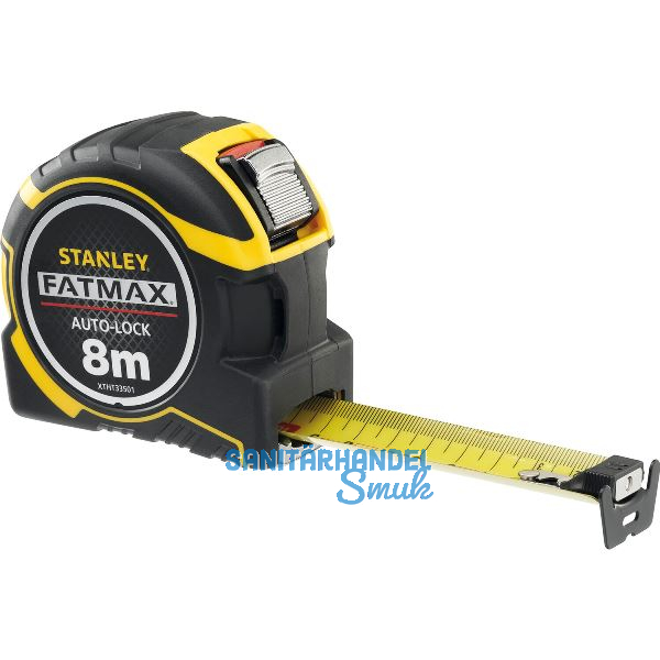 STANLEY Rollbandma� FatMax PRO Autolock 8 m EG-Pr�fzeichen Genauigkeit II