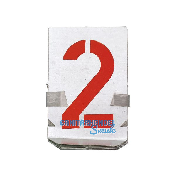 Signierschablonen-Satz Ziffern 40 mm