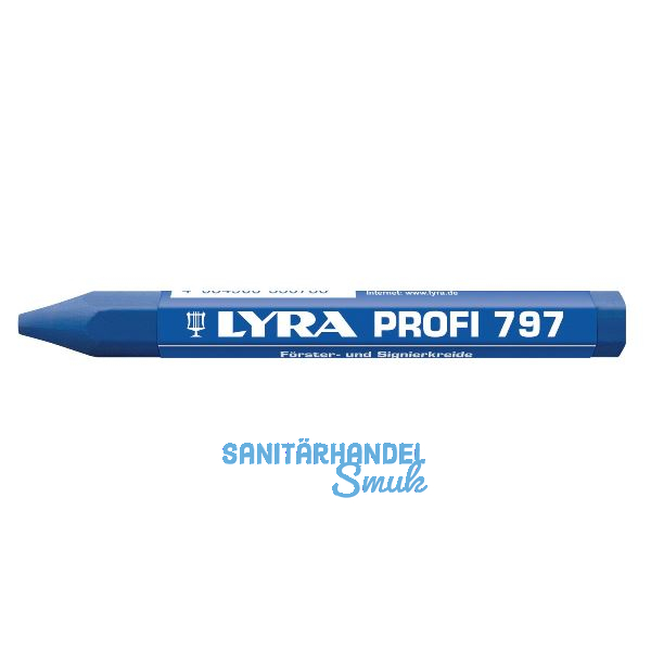 LYRA Wachskreide 797 blau Inhalt 12 St�ck