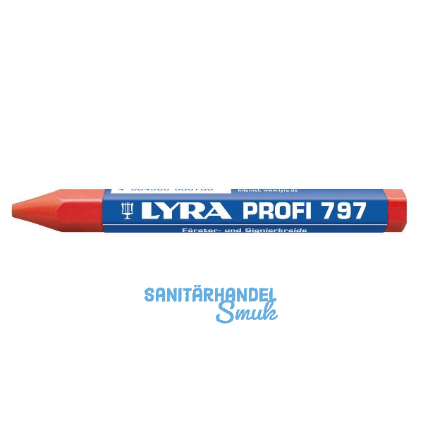 LYRA Wachskreide 797 rot Inhalt 12 St�ck