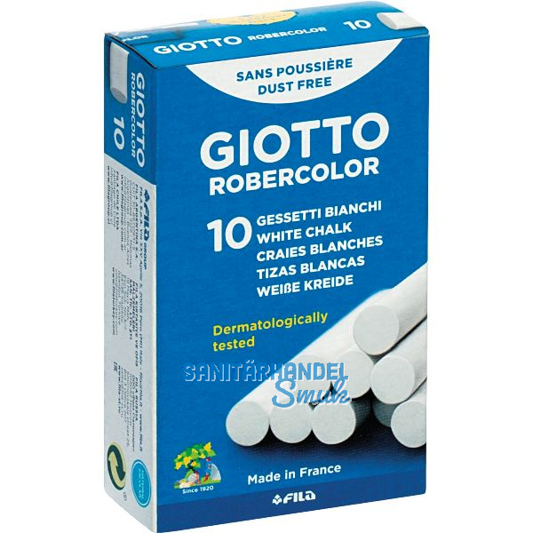 LYRA Tafelkreide wei� rund Inhalt 10 St�ck