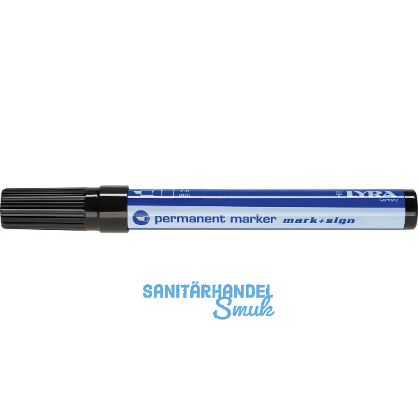 LYRA Permanent-Marker 111 Strichbreite 2-6 mm schwarz schr�ge Spitze