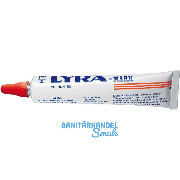 LYRA Signierpaste 115 rot in Tube mit Schreibkugel