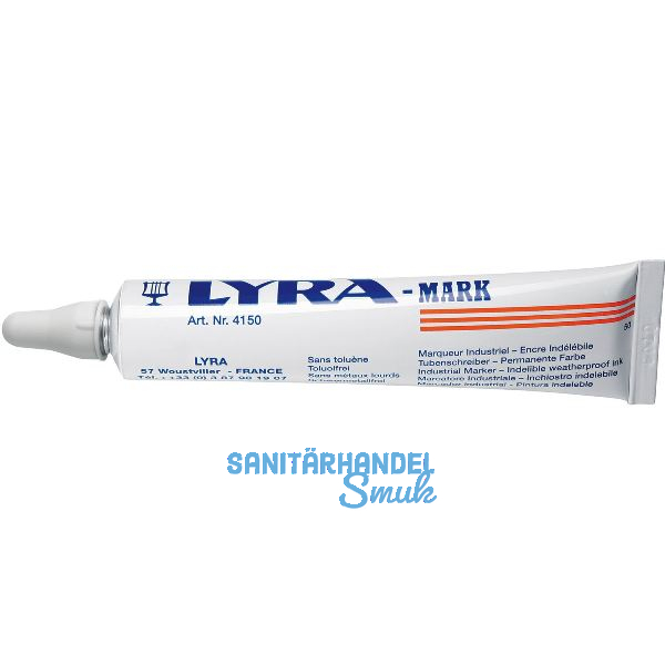 LYRA Signierpaste 115 wei� in Tube mit Schreibkugel