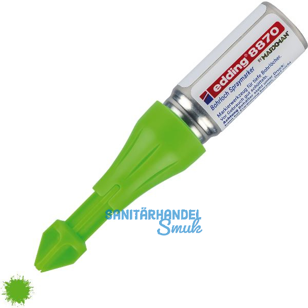 Bohrloch Spraymarker 8870 neongr�n