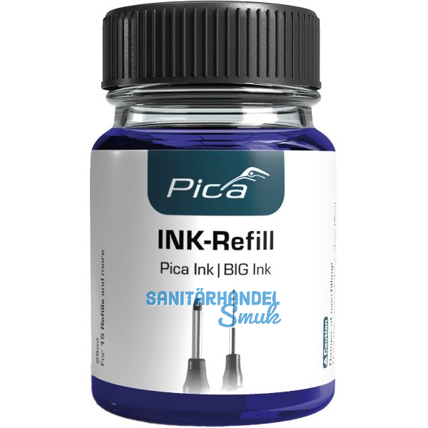 PICA Nachf�lltinten-Set Big-Ink blau Inhalt 25 ml