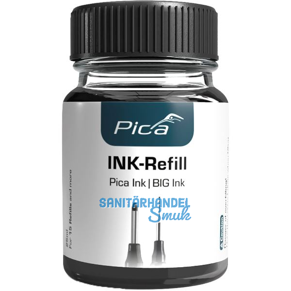 PICA Nachf�lltinten-Set Big-Ink schwarz Inhalt 25 ml