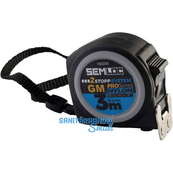 SEMLOC Rollbandma� GM ProSeries 3 m EG-Pr�fzeichen Genauigkeit II