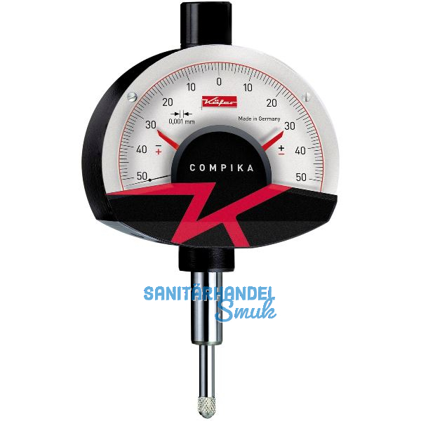 K�FER Feinzeiger Compika 1001 Messbereich 0,1 mm Ablesung 0,001 mm
