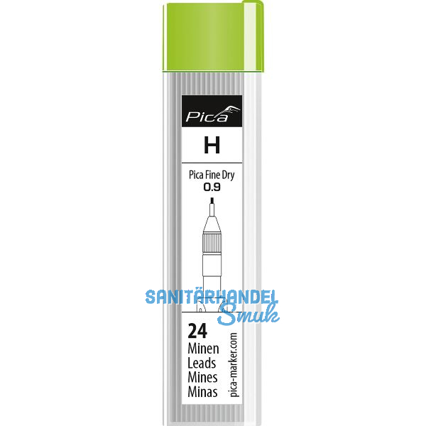 PICA Ersatzminen-Set H graphit Tieflochmarker Pica Fine-Dry
