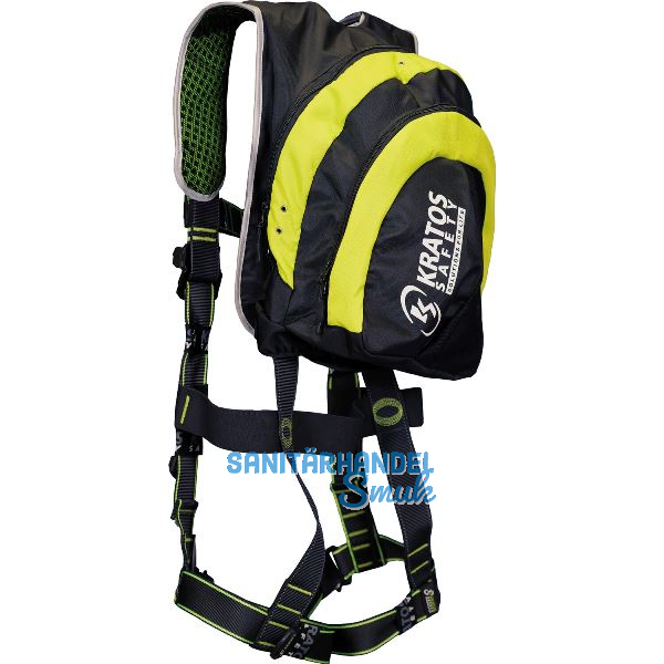 KRATOS 2-in-1 Auffanggurt und Rucksack Adventure