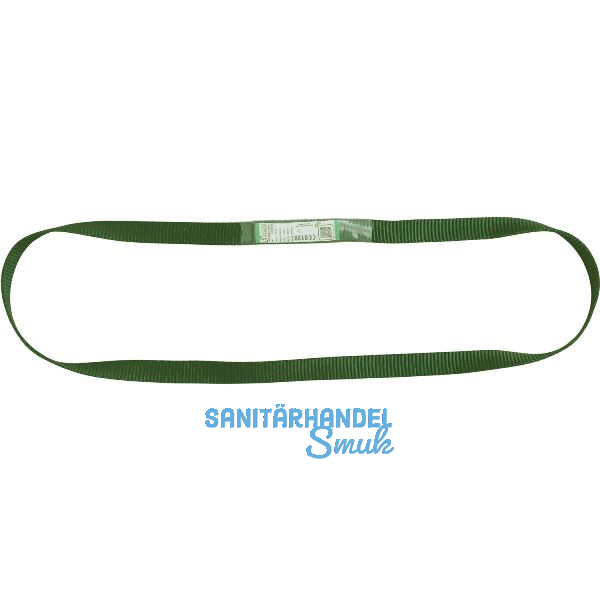 KRATOS Bandschlinge 30kN gr�n Breite 20 mm L�nge 60 cm EN 566