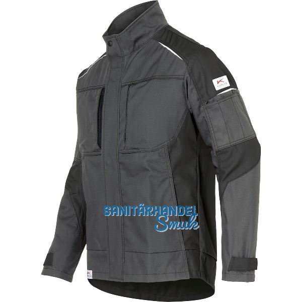 K�BLER Jacke Activiq cotton+ 1250 anthrazit/schwarz XXL