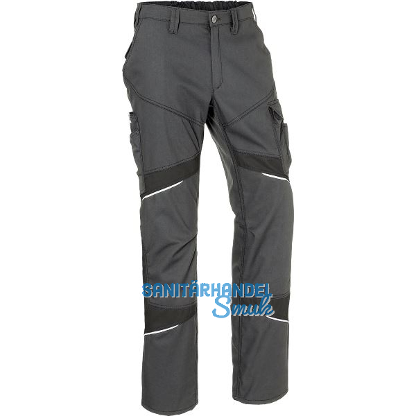 K�BLER Bundhose Activiq cotton+ anthrazit/schwarz 56