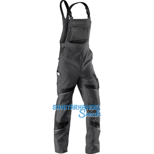 K�BLER Latzhose Activiq 3250 anthrazit/schwarz 58