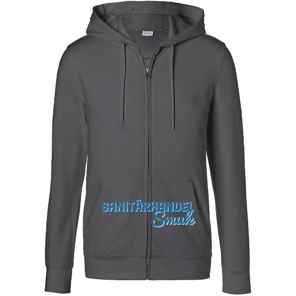 K�BLER Kapuzen Sweatjacke Form 5022 anthrazit M