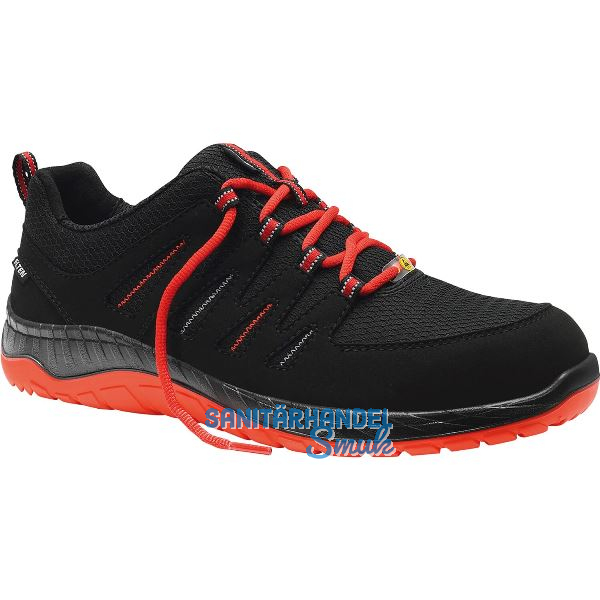 ELTEN Sicherheitshalbschuh Maddox Black-Red Low ESD S3 SRC 47