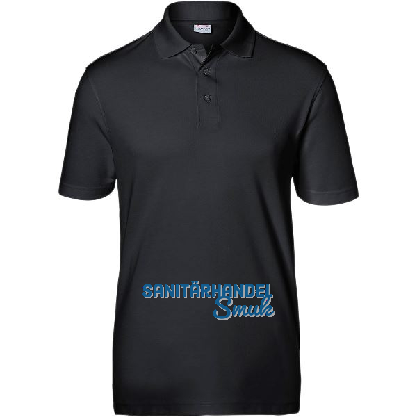 K�BLER Polo-Shirt Form 5126 schwarz 4XL