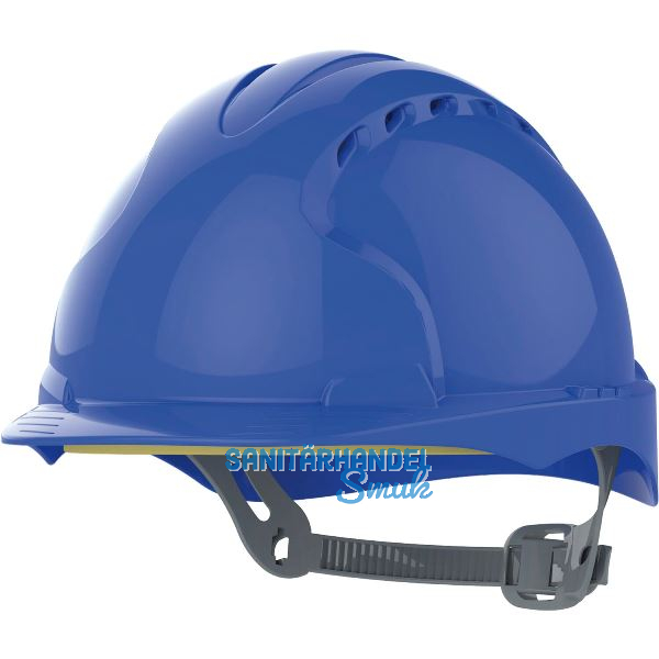 JSP Industrieschutzhelm EVO�3 EN 397 OneTouch-Gleitverschluss Farbe blau