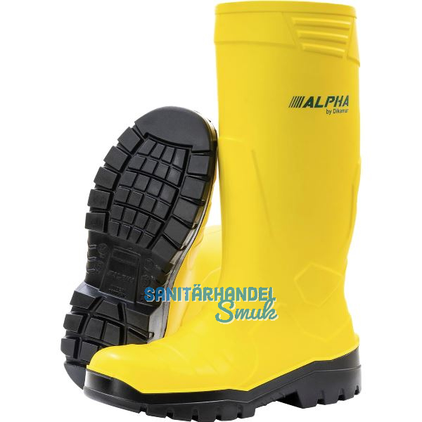 Gummistiefel PU Alpha Safety S5 gelb 39