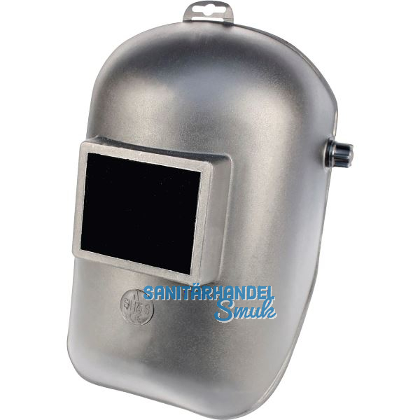 ELMAG Schwei�erschutzhelm PVC mit DIN 9 Gl�ser 90 x 110 mm