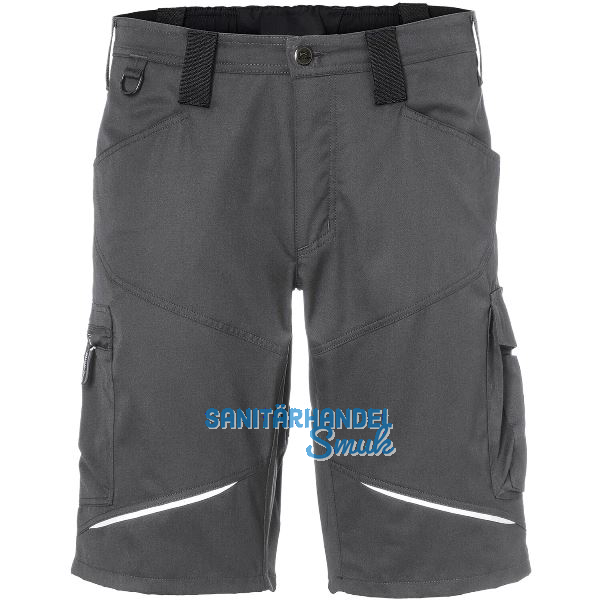 K�BLER Stretchshorts Activiq 2950 anthrazit/schwarz 48