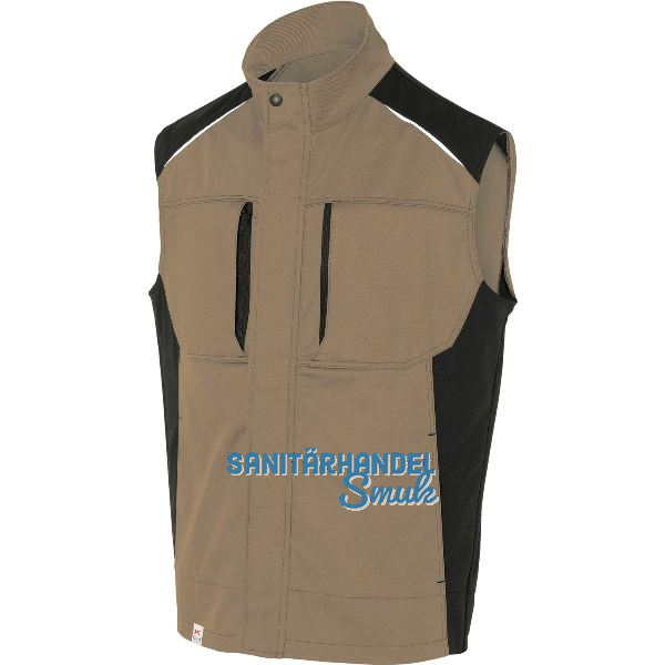 K�BLER Weste Activiq 7250 sandbraun/schwarz XXL