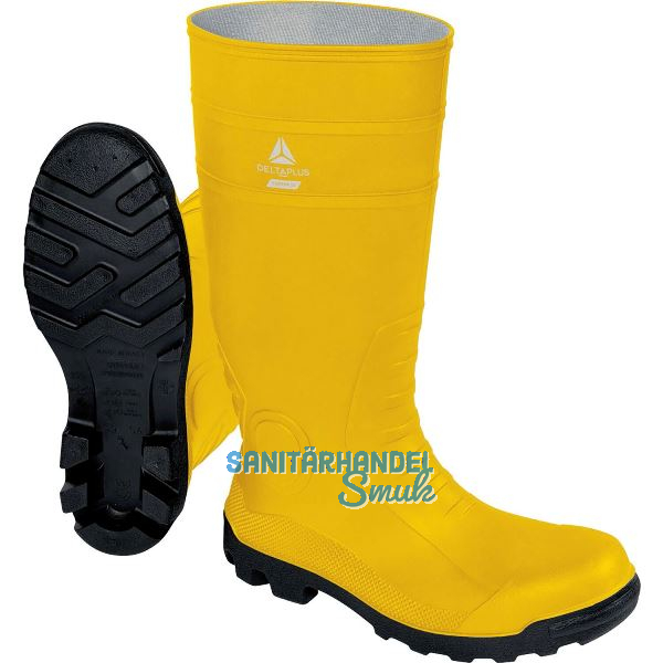 DELTA PLUS Gummistiefel Copper S5 gelb 45