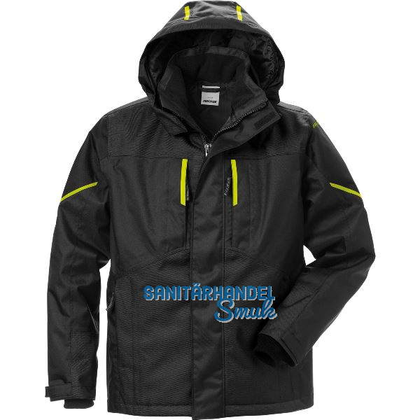 FRISTADS Winterjacke Airtech� 4058 GTC schwarz/gelb XXL